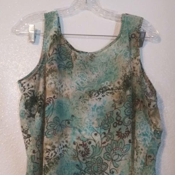 Lane Bryant women's size 14\16 multicolored blouse - Picture 6 of 10